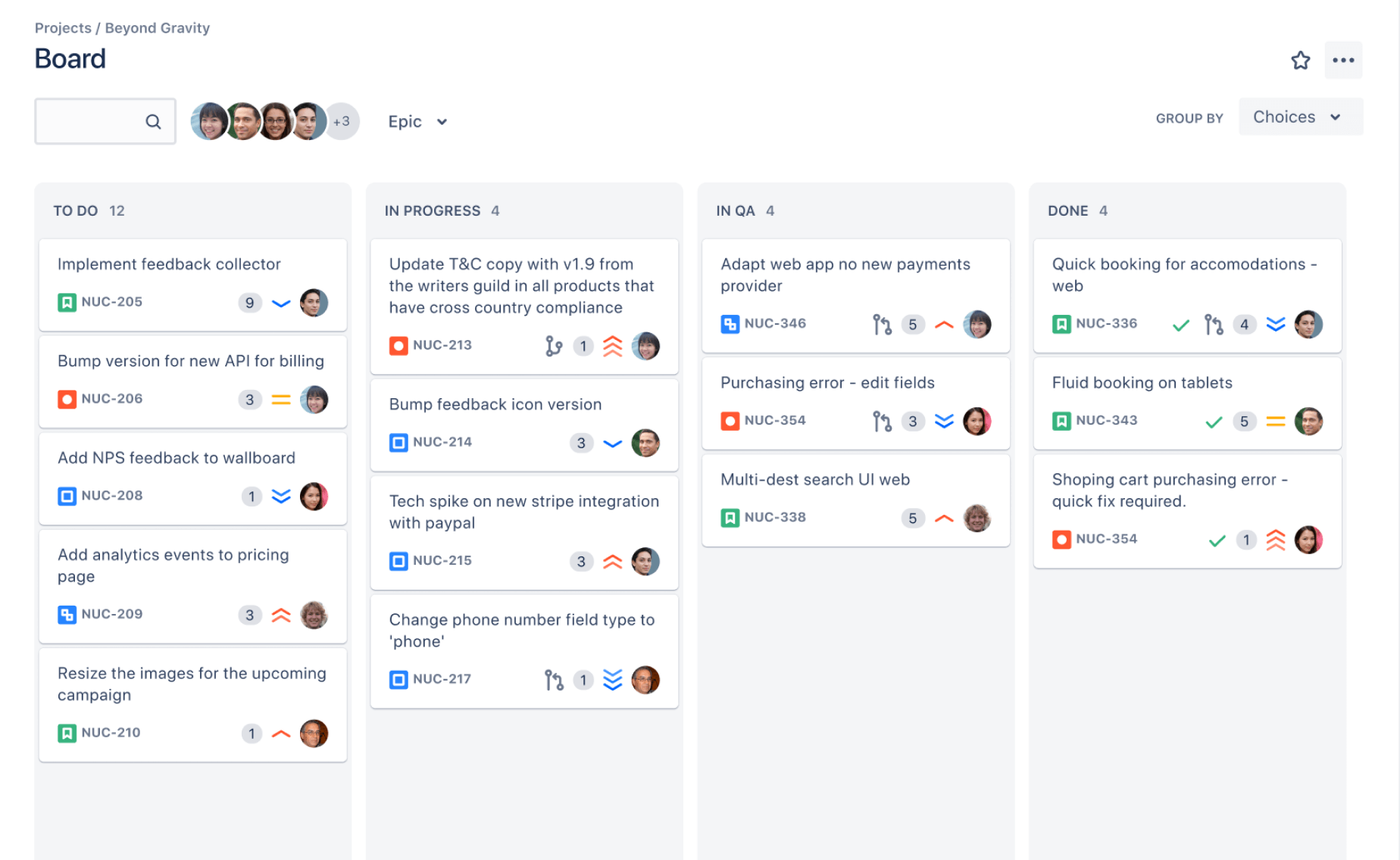 Board Kanban